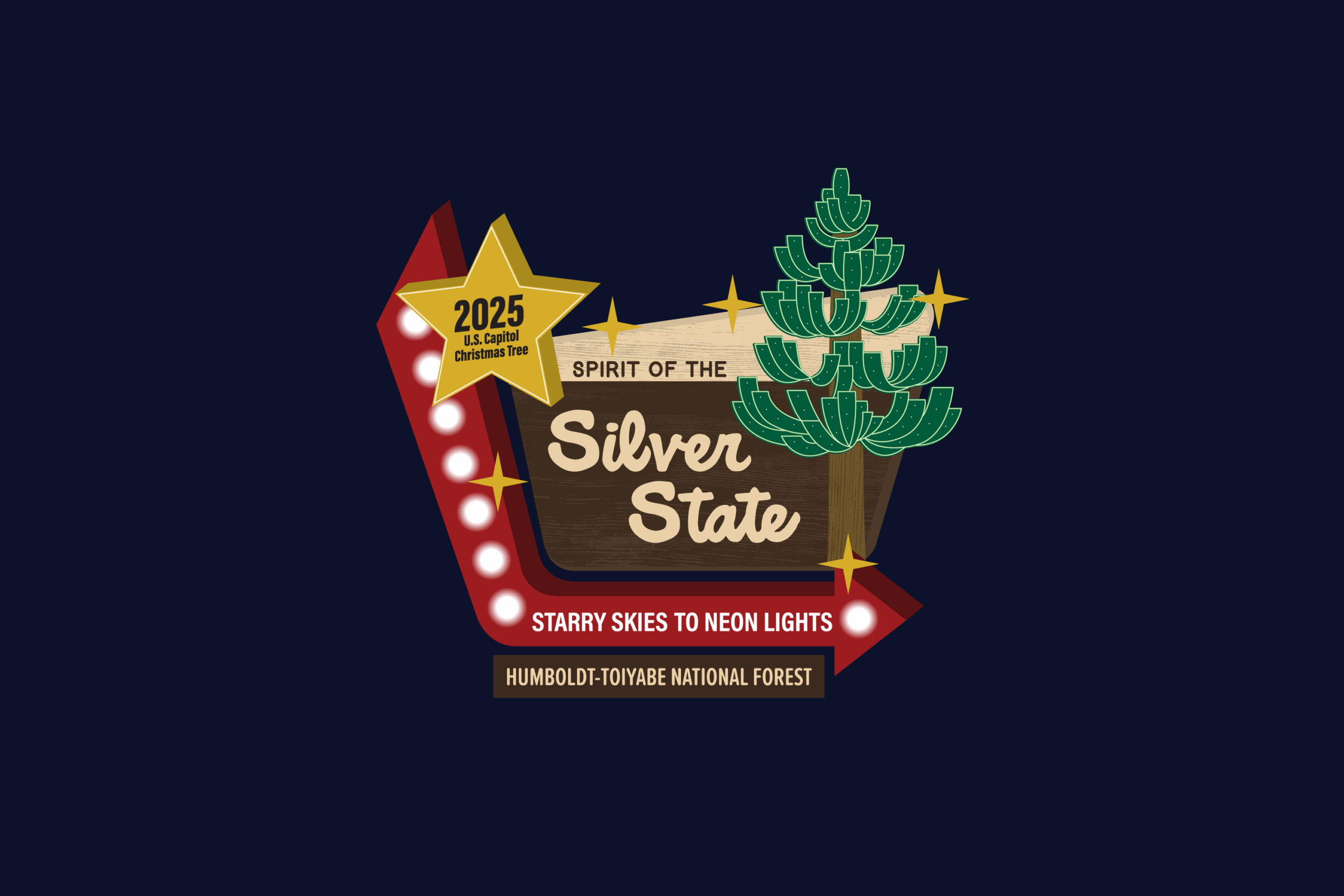 2025 U.S. Capitol Christmas Tree logo